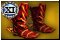 Perfected Fiery Boots of Ingenious